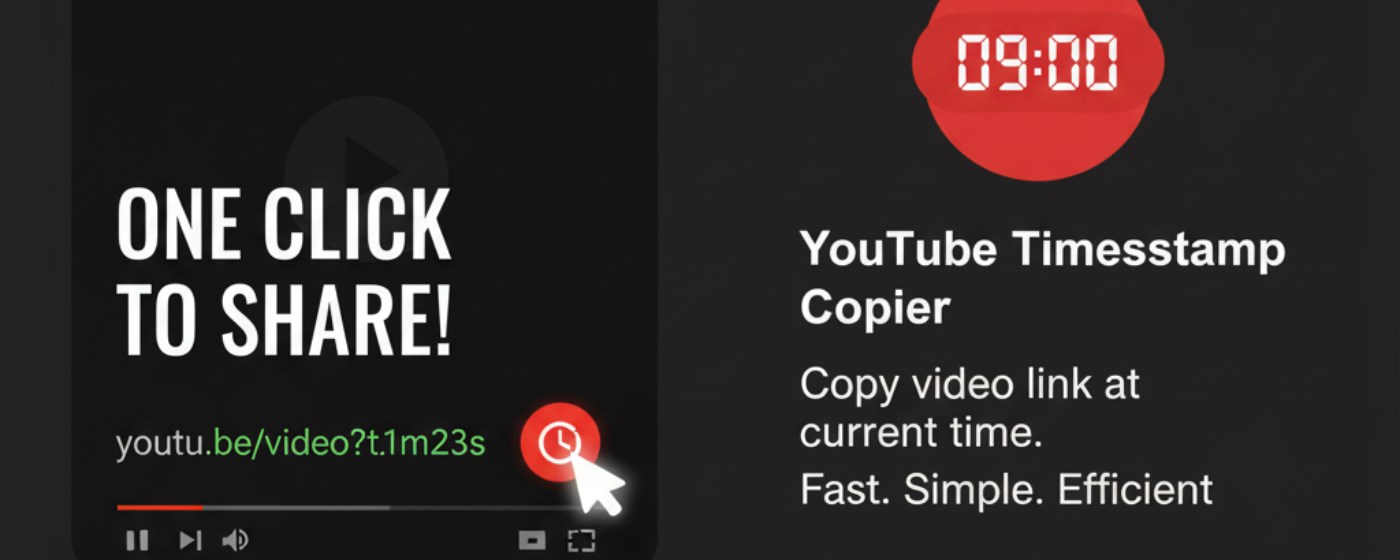 YouTube Timestamp Copier Stats, Downloads & Safety Check | Chrome-Stats