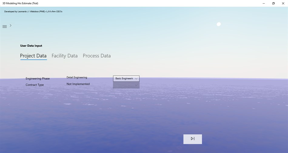 3D Modeling Hrs Estimate (Trial) (Windows) De: Leonardo Villalobos