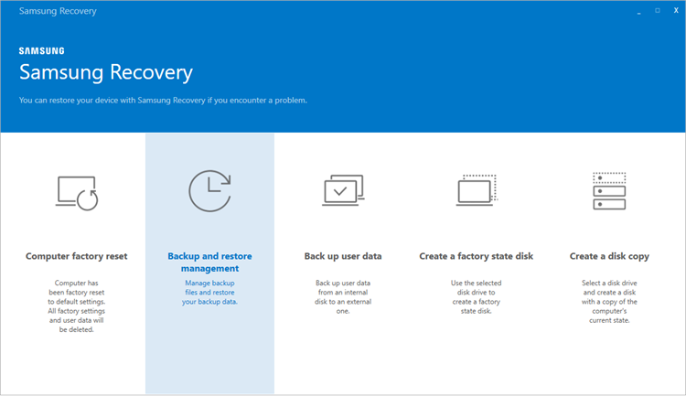 Samsung Recovery - PC - (Windows)