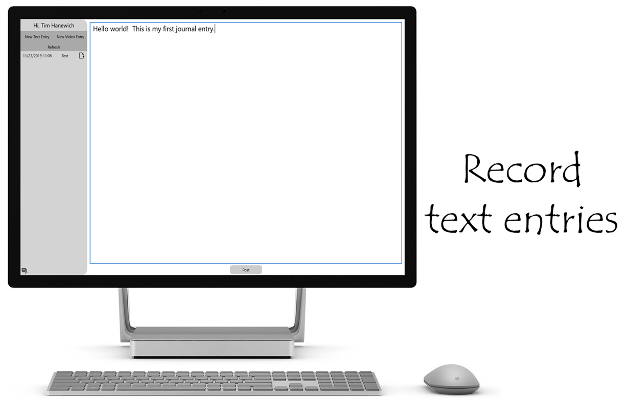 #3. Journal One (Windows) By: Tim Hanewich