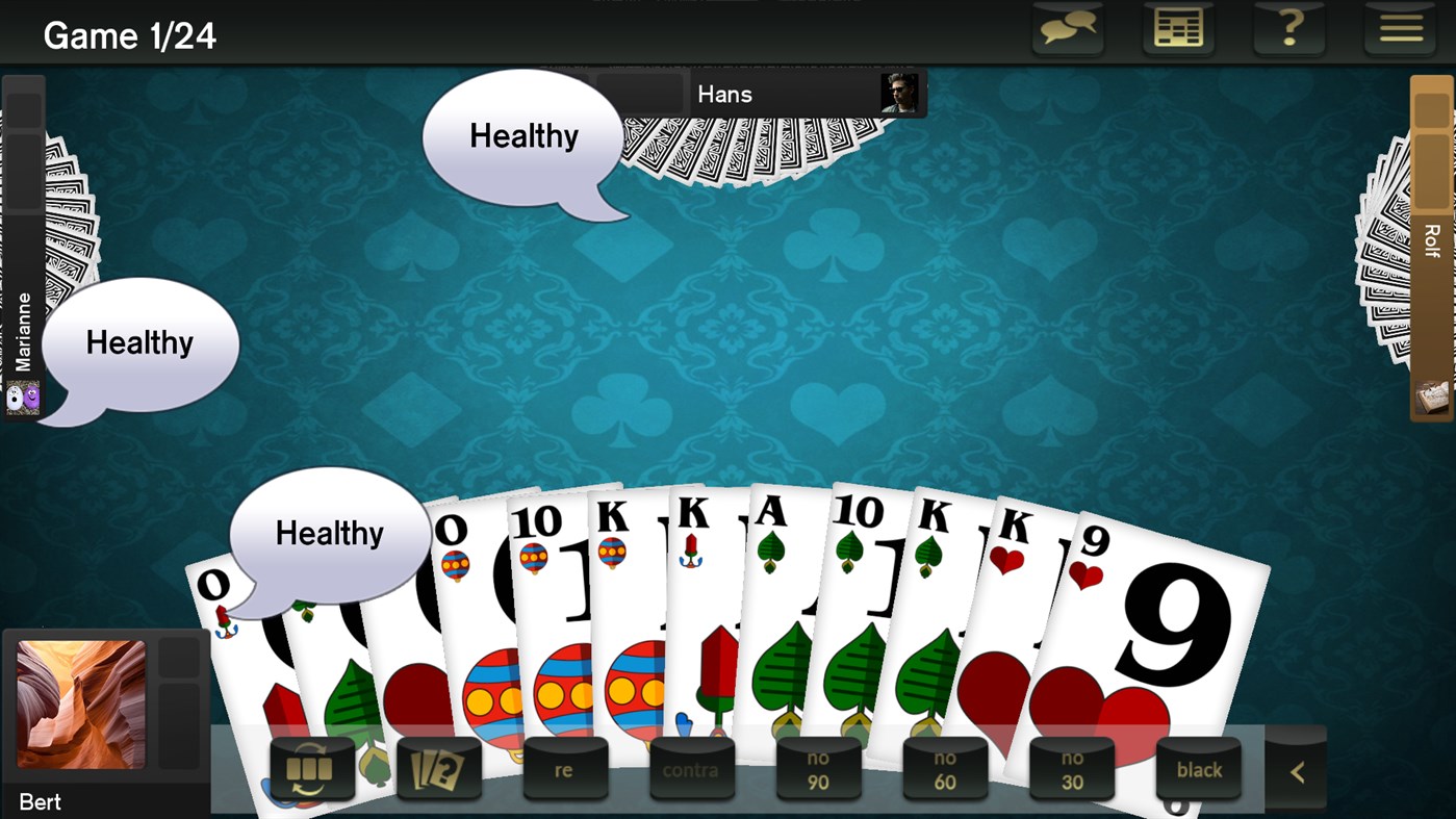 #7. Absolute Doppelkopf for Windows 11 (Windows) Bởi: magnussoft Deutschland GmbH