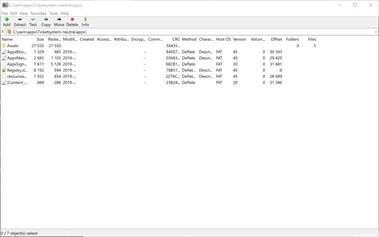 7-Zip File Manager (Unofficial) screenshot 1