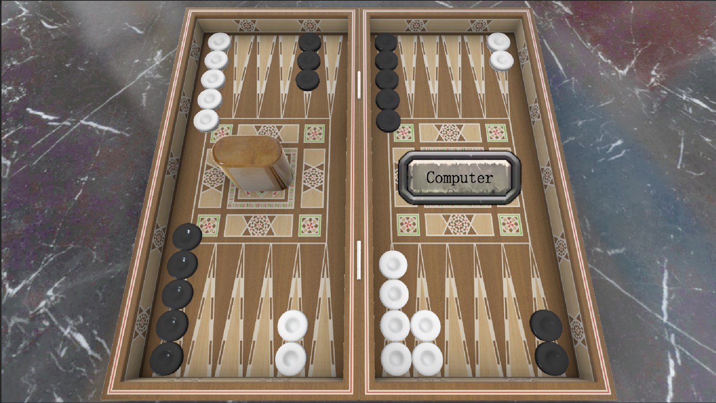 #1. Backgammon - Board Game (Xbox) Podle: Golden_Sword
