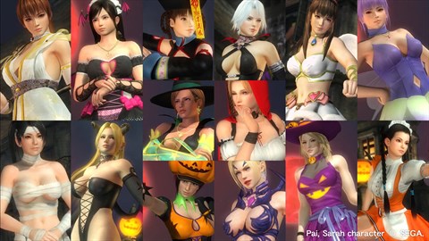 DOA5LR Ultimate Halloween Set