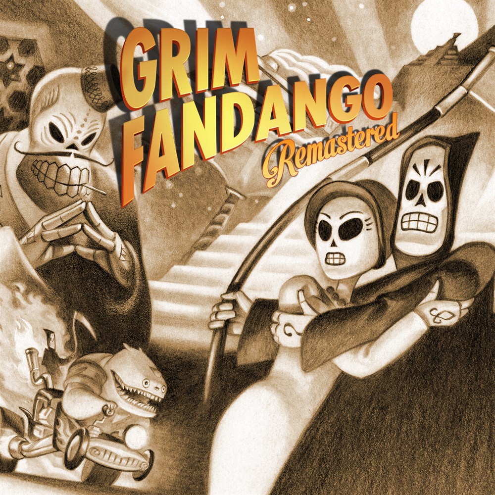 Grim Fandango Remastered cover art (full size)