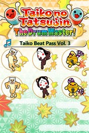 Taiko no Tatsujin: The Drum Master! Beat Pass Vol. 3