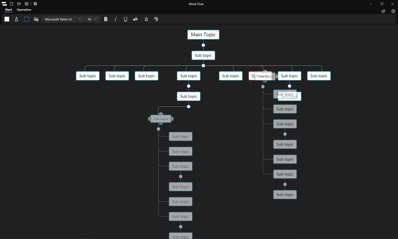 #1. Mind Flow (Windows) Podle: Yu-weiz