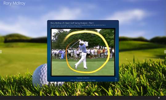 Golf swing viewer screenshot 2