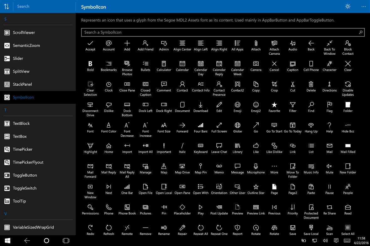 #4. XAML UI Controls (Windows) Podle: Agustin Dana