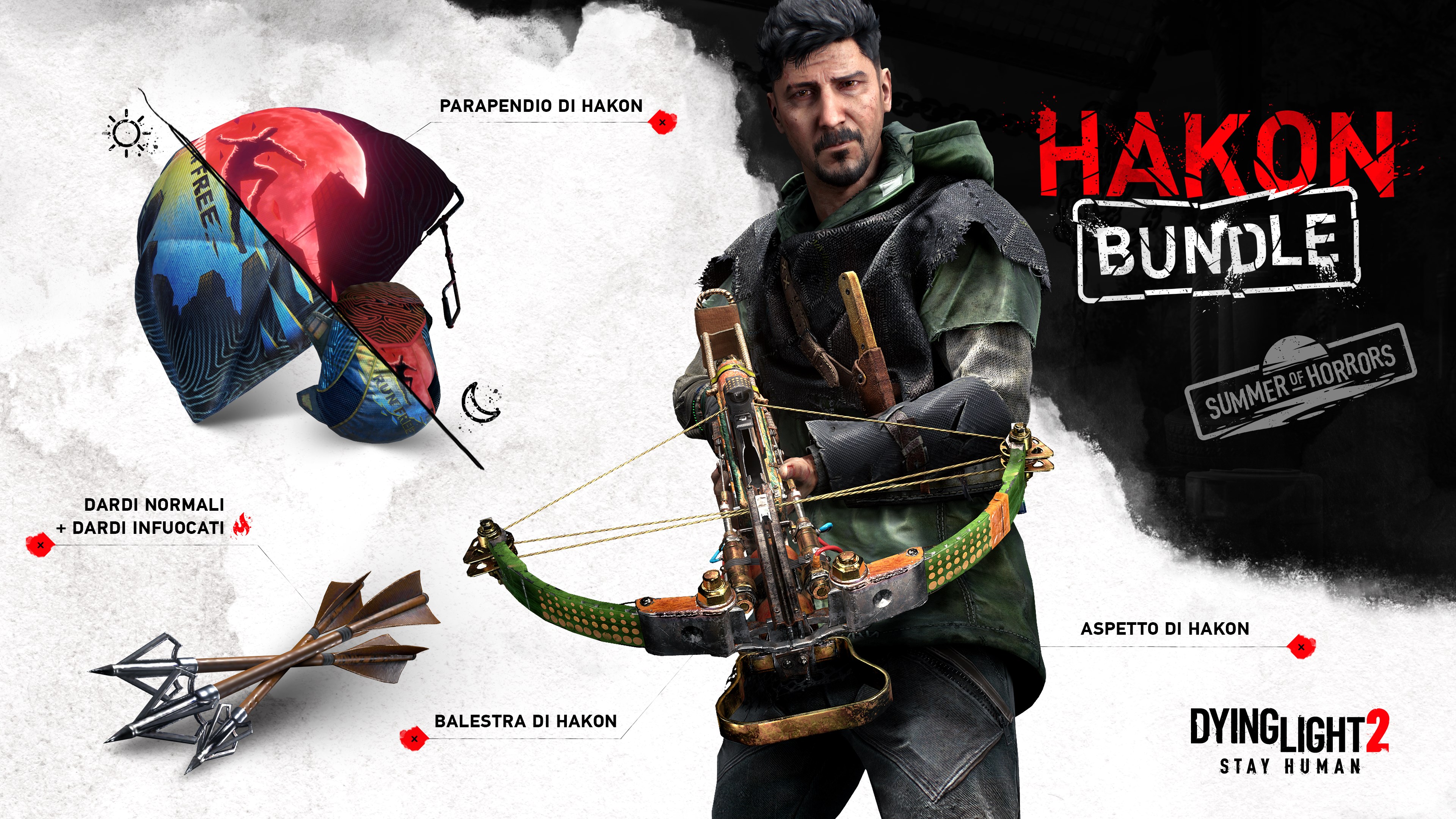 Dying Light 2 Stay Human: Hakon Bundle | Xbox | Chiave | Privato