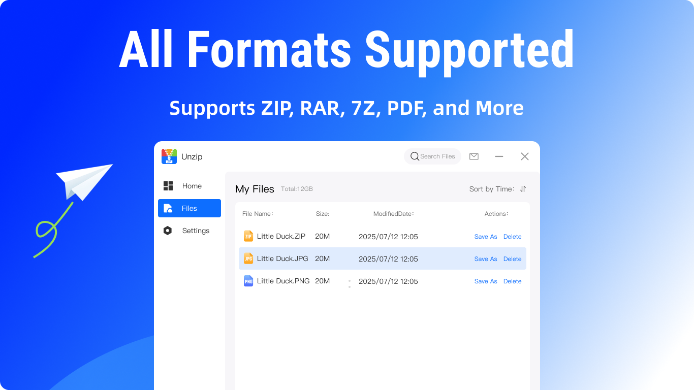 ZIP Extractor – ZIP & RAR Unzip screenshot