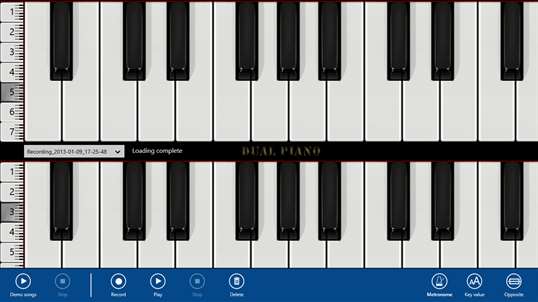 Dual Piano screenshot 2