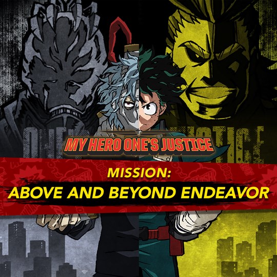 MY HERO ONE'S JUSTICE Mission: Above and Beyond Endeavor for xbox
