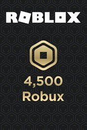 4 500 robuxia Xboxille