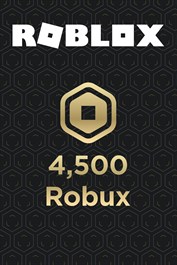 4,500 Robux for Xbox