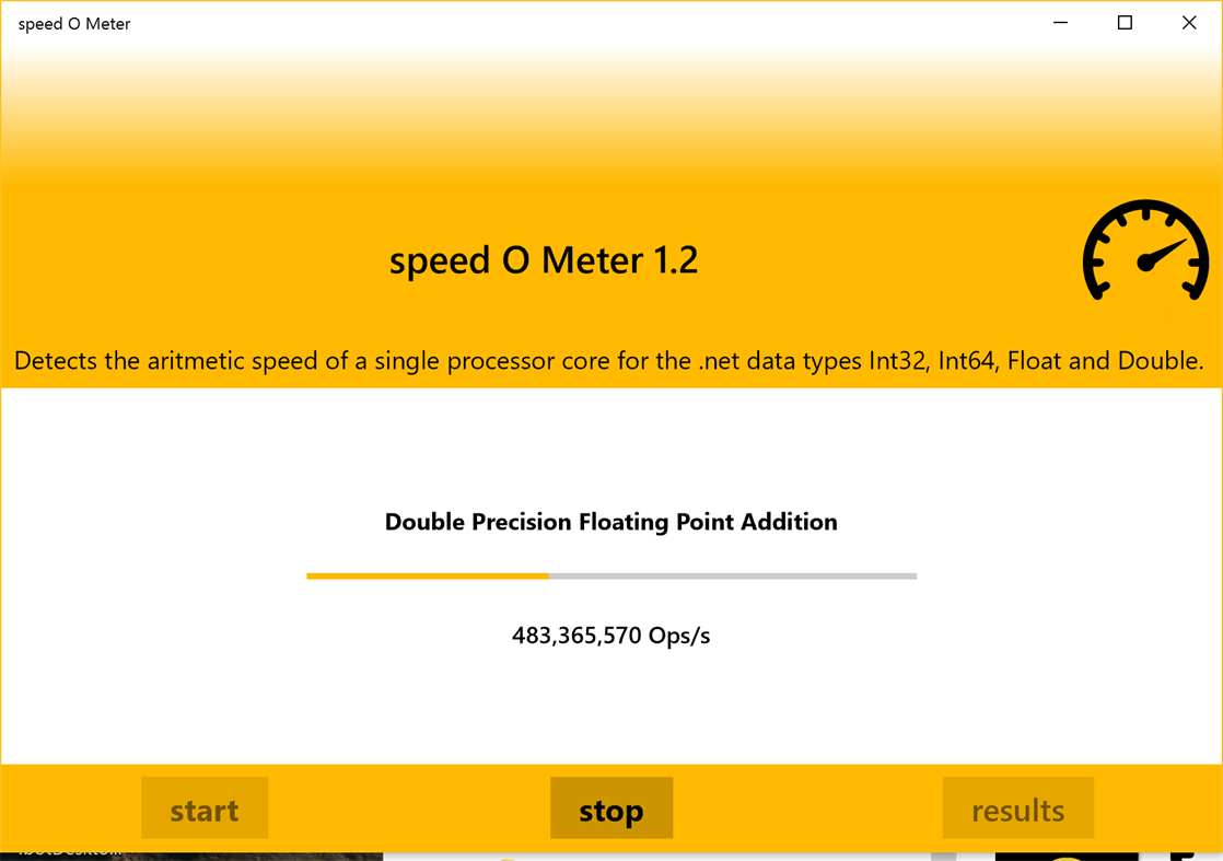 #5. speed O Meter (Windows) Door: Peter Engler