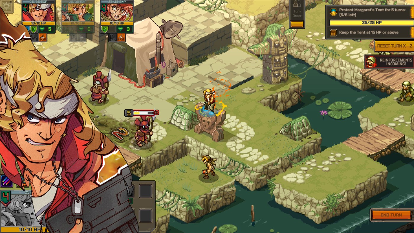 #6. Metal Slug Tactics (Windows) By: Dotemu