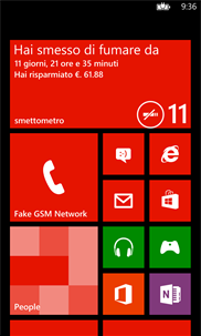 Smettometro screenshot 1