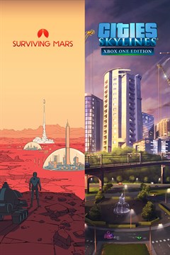 Cover poster for Cities: Skylines + Surviving Mars