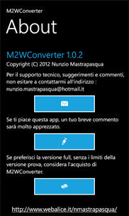 M2WConverter screenshot 4