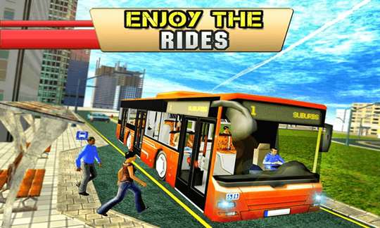 City Tour Bus Coach Driving screenshot 1