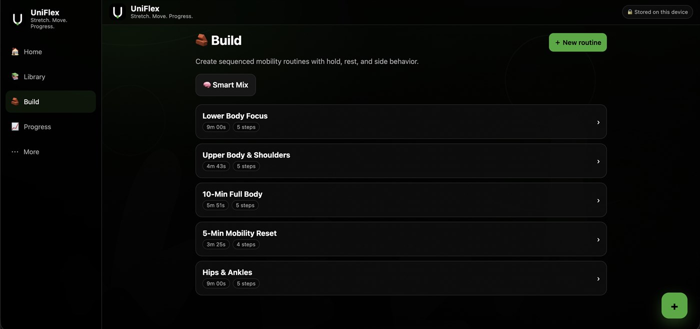 #3. UniFlex (Windows) By: Sirega