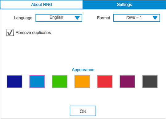 Random Number Generator RNG screenshot 5