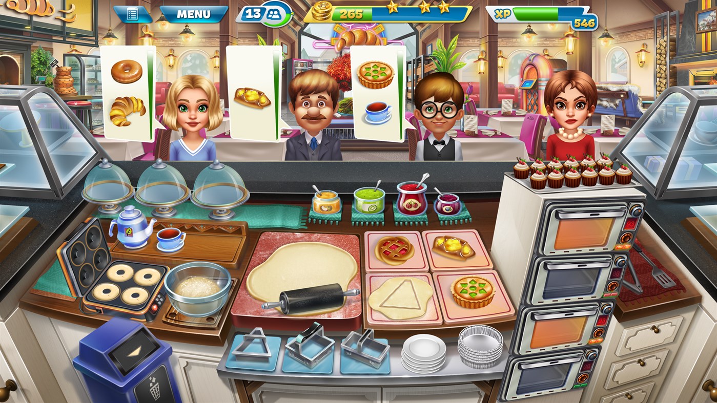 #6. Cooking Fever (Windows) 게시자: Nordcurrent Group UAB