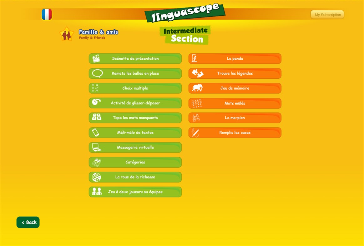 #3. Linguascope Intermediate (Windows) 게시자: Linguascope