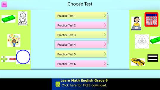 QVprep Lite Math English Grade 5 screenshot 3
