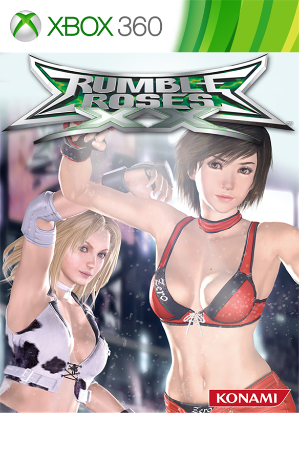 Rumble Roses XX Xbox Series X|S and Xbox One cover art