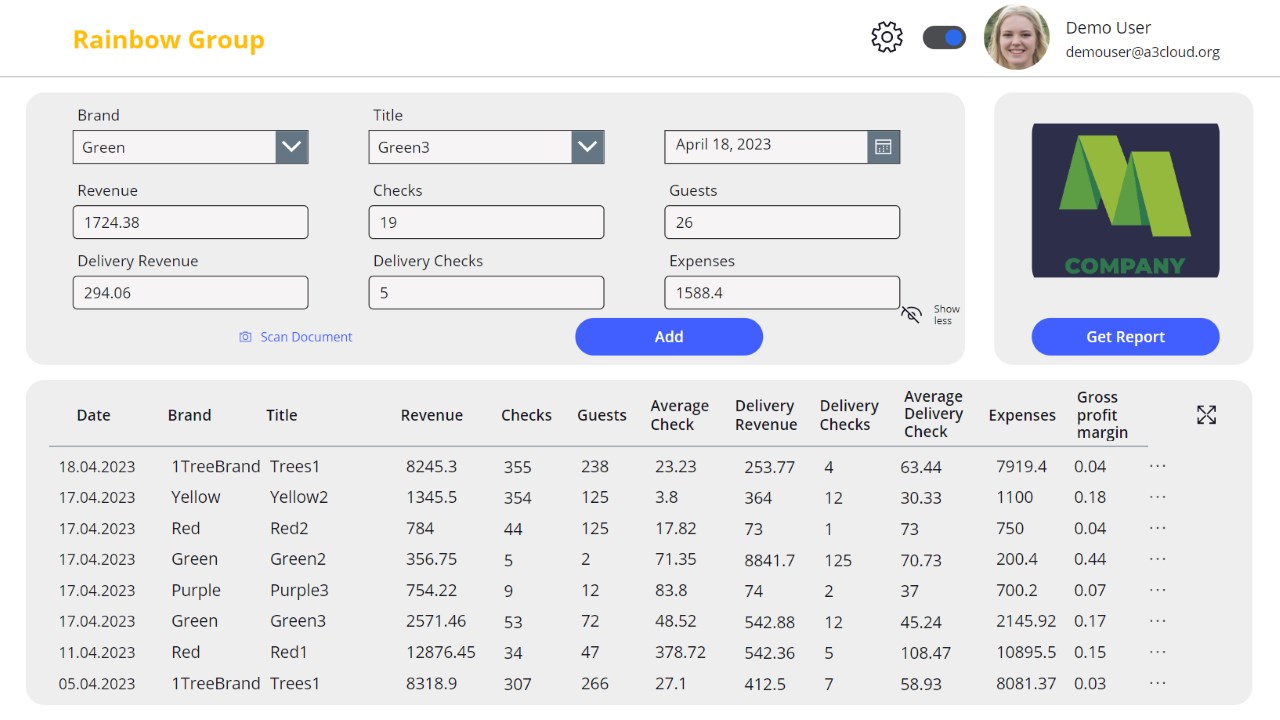 Snapshot 1 of Operate and collect