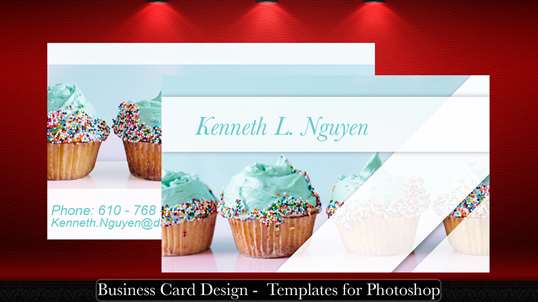 Business Card Design - Templates for Photoshop screenshot 1