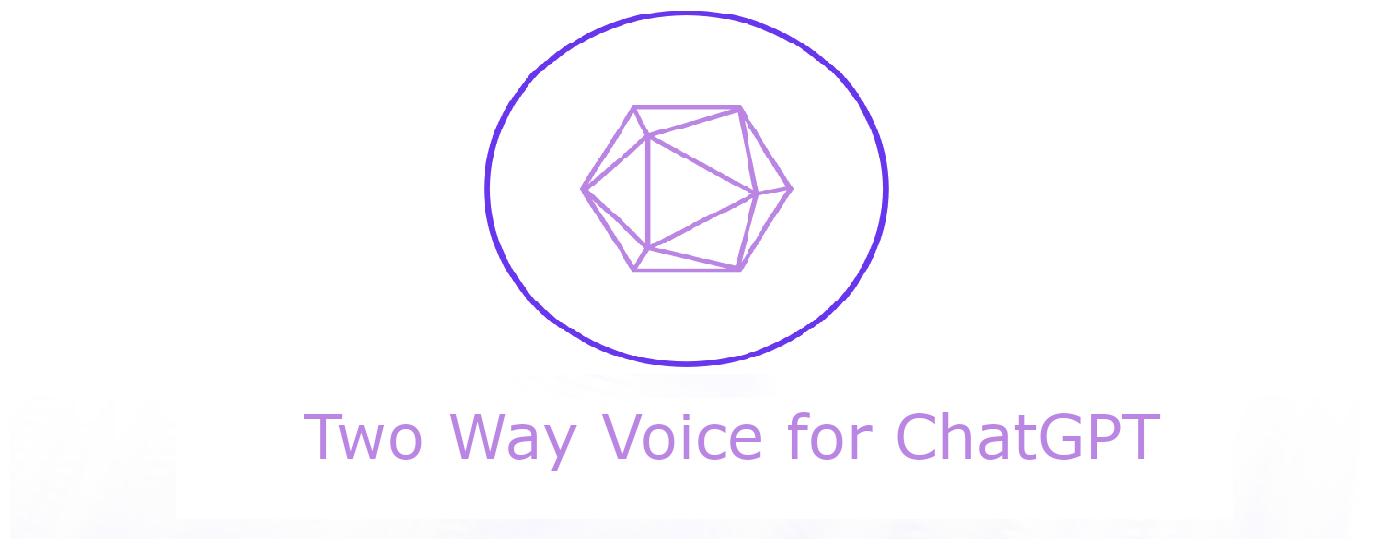 Two Way Voice for ChatGPT marquee promo image