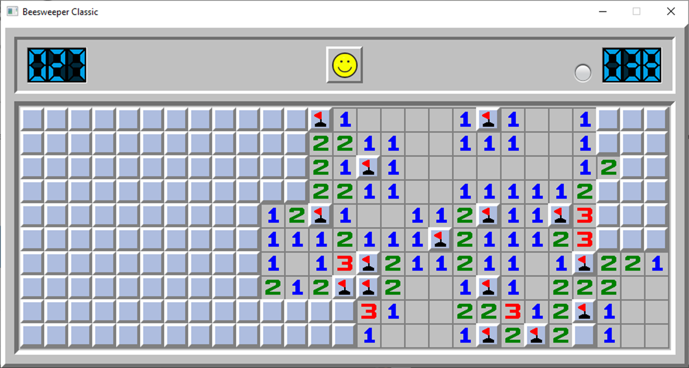 #3. BeeSweeper (Windows) di: Yuriy Yakimenko