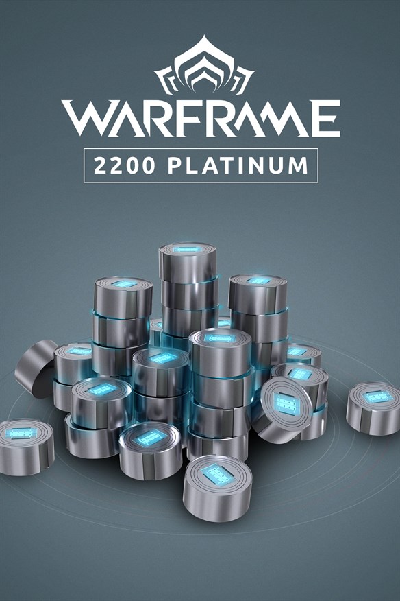 Warframe: 2200 Platinum Xbox Series X|S and Xbox One cover art