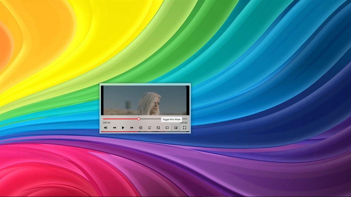 #7. Fluent Video Player (Windows) 由: Touseefbsb