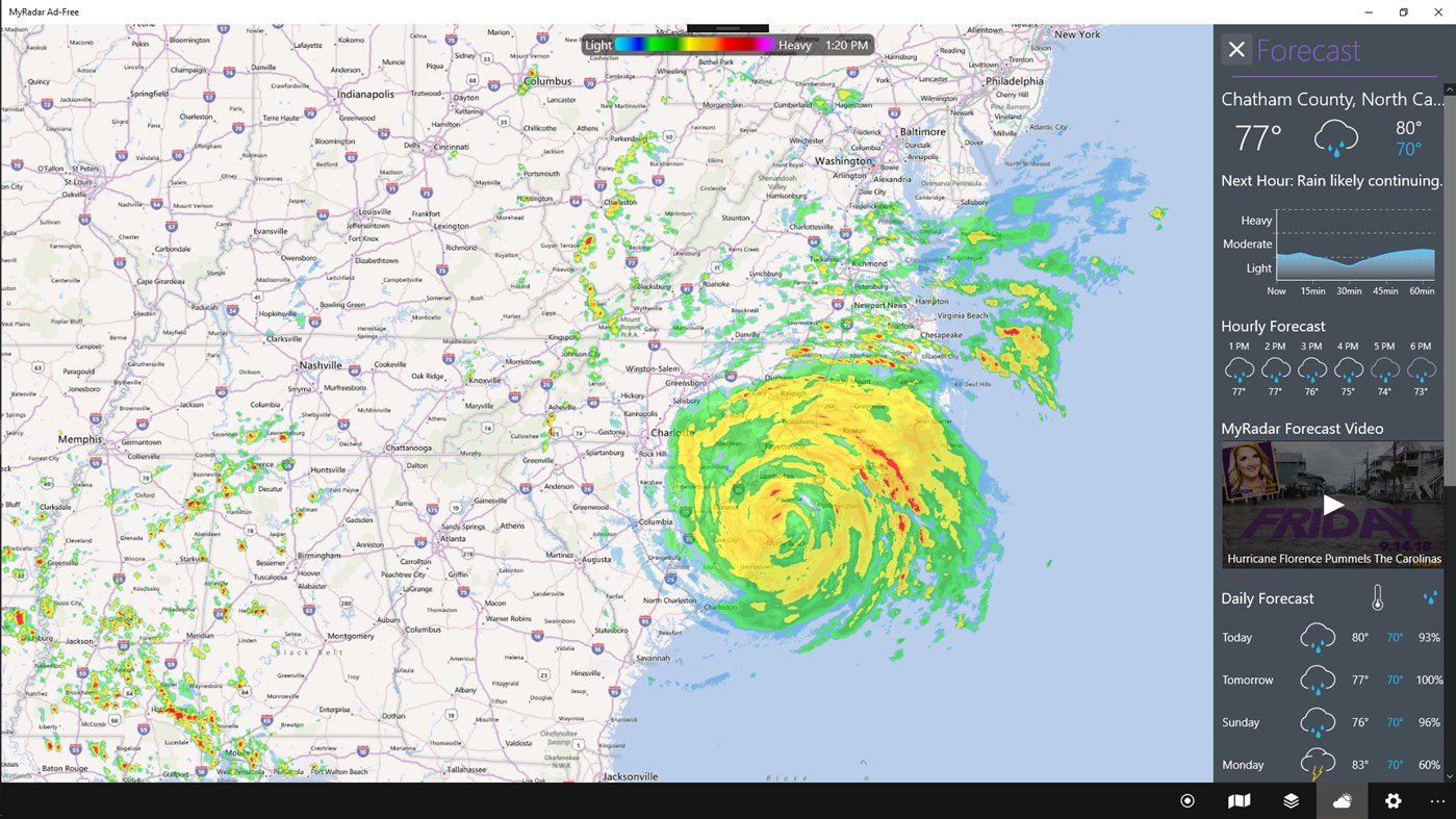 #4. MyRadar (Windows) Oleh: ACME AtronOmatic