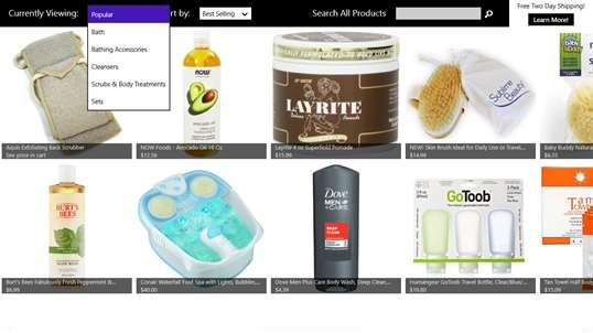 Bath and Body Products screenshot 3