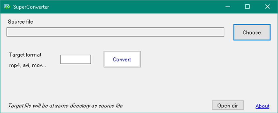 SuperConverter (Windows) 由: JLMM