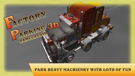 Factory Parking 3D Simulation screenshot 4