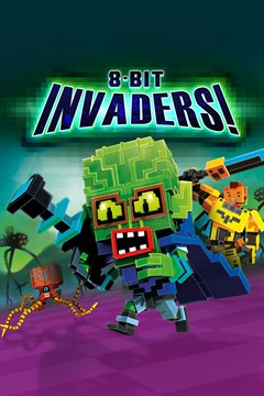 Cover poster for 8-Bit Invaders!