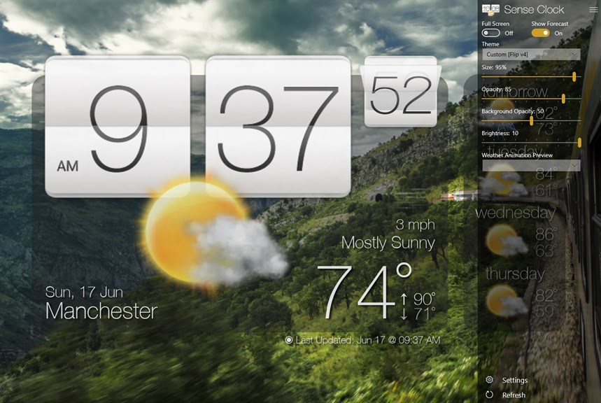 Sense Clock - Microsoft Apps