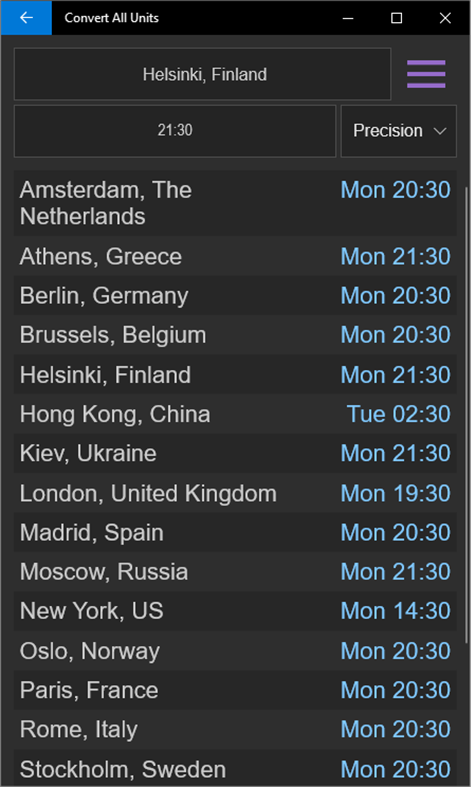 #4. Convert All Units (Windows) Podle: Salminen Teemu