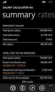 Salary Calculator HU screenshot 4
