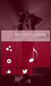 Michael Jackson Lyrics 3 screenshot 1