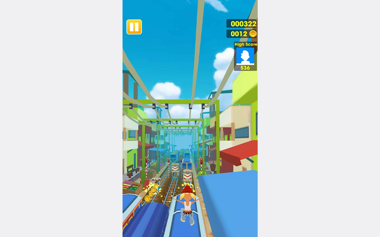 Train Surfers Runner Game