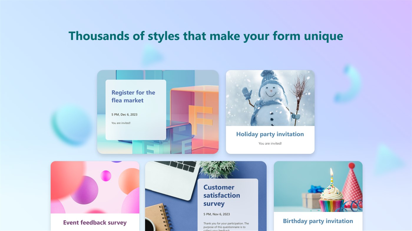#3. Microsoft Forms (Windows) Podle: Microsoft Corporation
