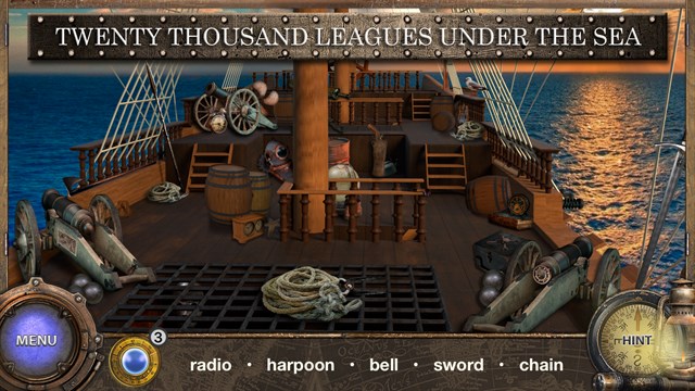 Captain Nemo - Seek and Find Games screenshot 1