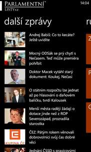ParlamentníListy.cz screenshot 3